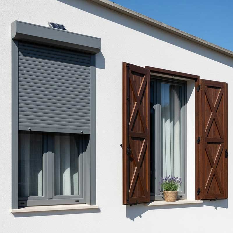 Menuiserie volets roulants battants