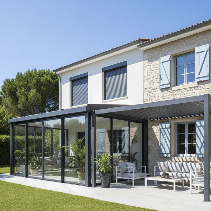 Volets pergolas verandas france